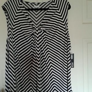 Apt. 9 Stripped Plus Size Top sz.2x